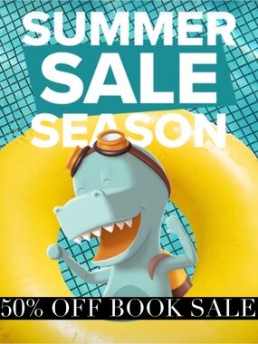 Semi Annual Book Sale. All books 50% off. Happens twice per year.